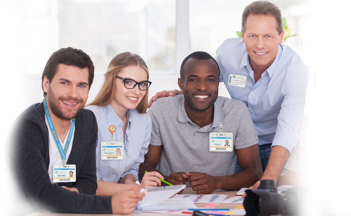 ID Badges For Temporary Staff Events And More – Full